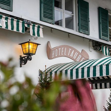 Posthotel Taube Schruns Exterior foto