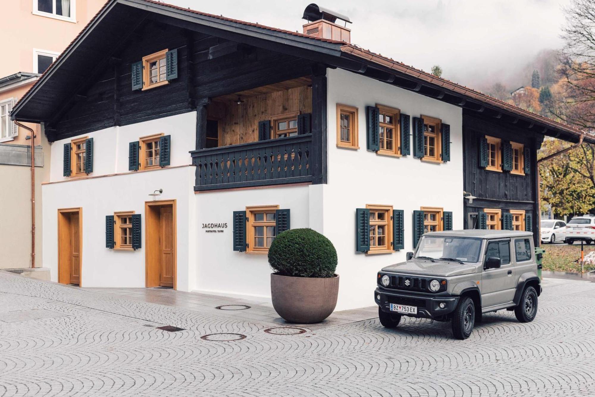 Posthotel Taube Schruns Exterior foto