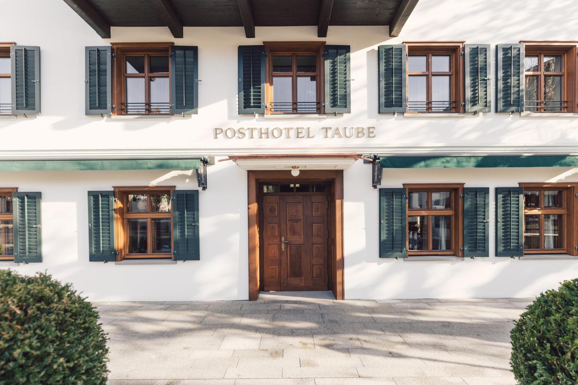 Posthotel Taube Schruns Exterior foto