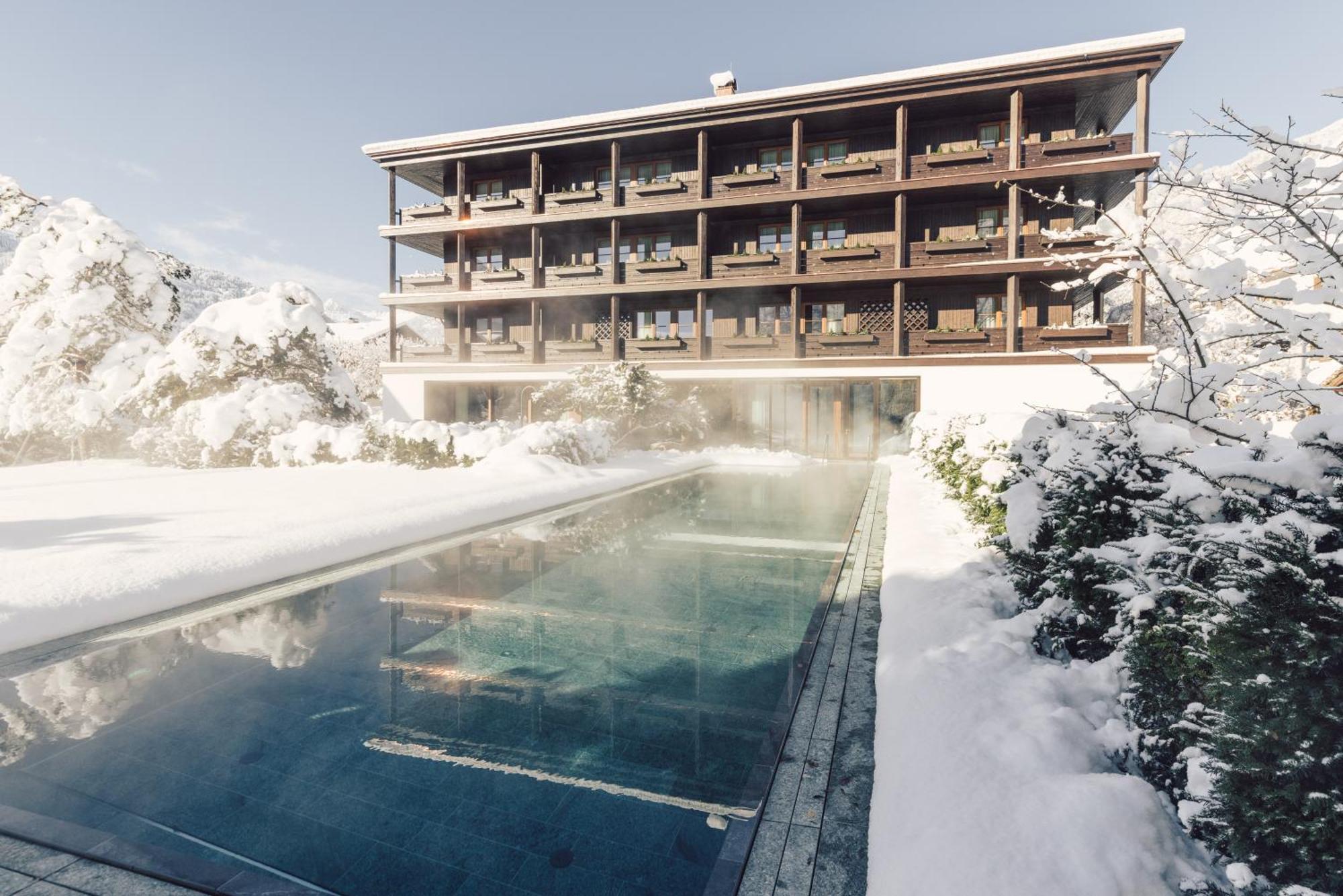 Posthotel Taube Schruns Exterior foto