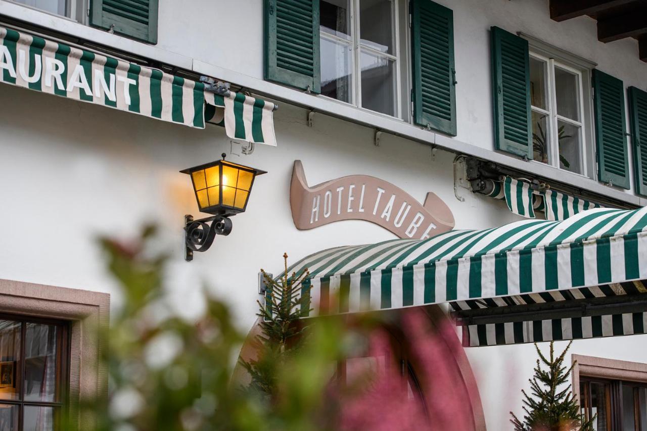Posthotel Taube Schruns Exterior foto